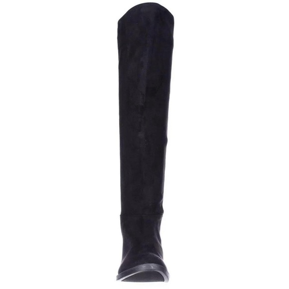 Elegant Black Knee-High Women's Boots - Picture 3 of 7